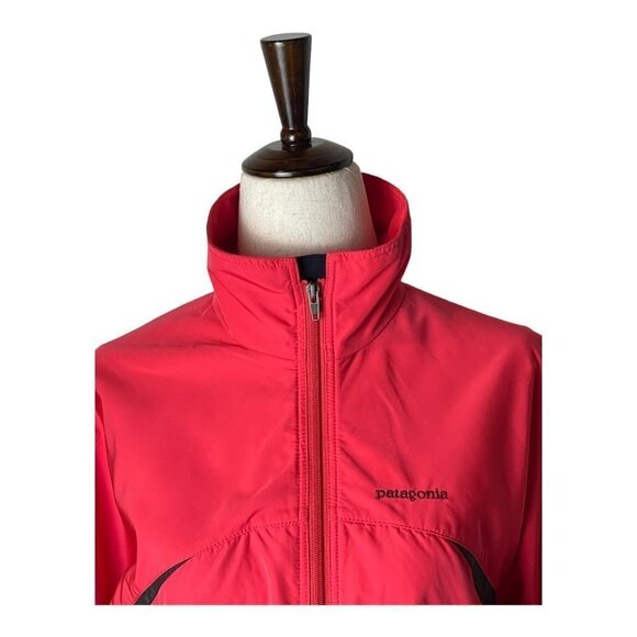 Patagonia Pink And Black Full Zip Lightweight Jacket Size Small - Picture 5 of 11